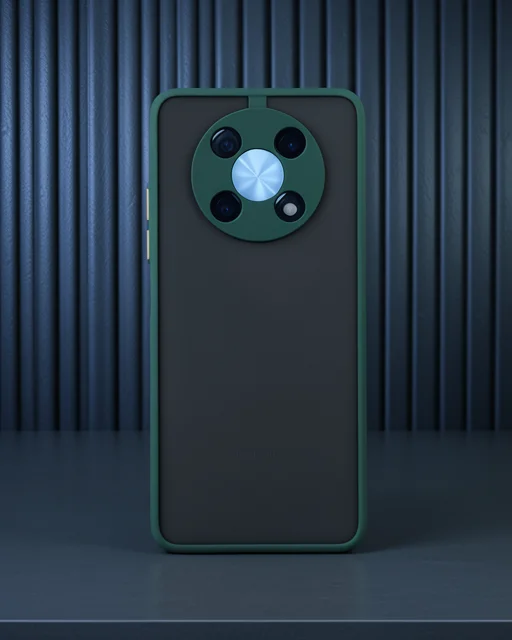 Huawei Nova Y90 Kılıf Montreal Silikon Kapak - Yeşil