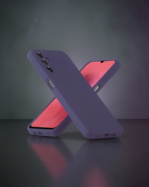 Samsung Galaxy A34 5g Kılıf First Silikon - Mor