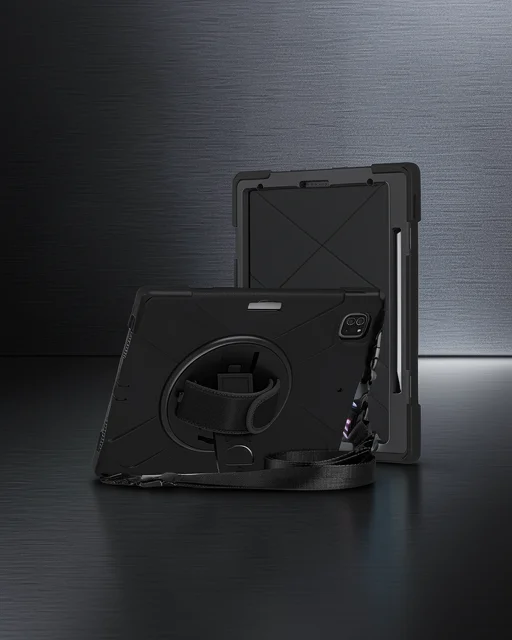 Apple İpad Pro 12.9 (2020) Kılıf Amazing Tablet Kapak - Siyah