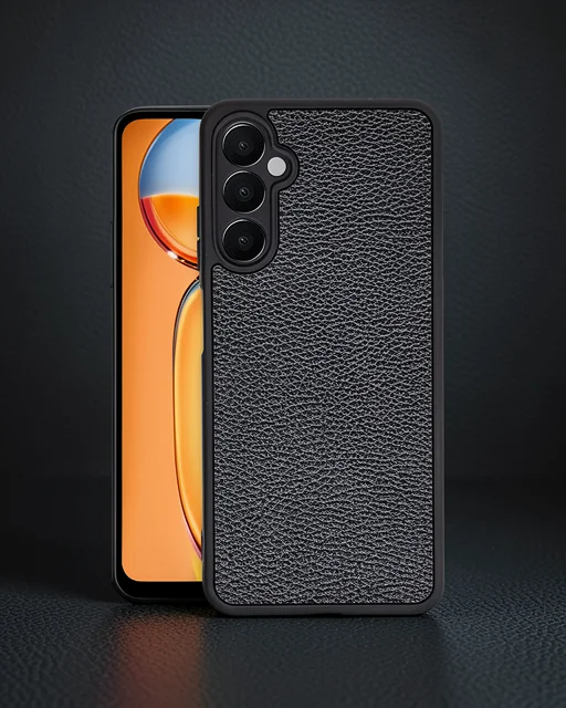 Samsung Galaxy A35 5g Kılıf Aras Deri Kapak - Siyah