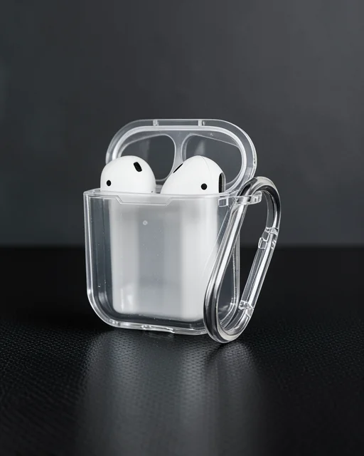 Apple Airpods 2 (2.nesil) Hang Kılıf - Şeffaf