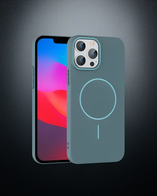 Joko Apple İphone 15 Pro Max Broş Magsafe Kapak - Turkuaz