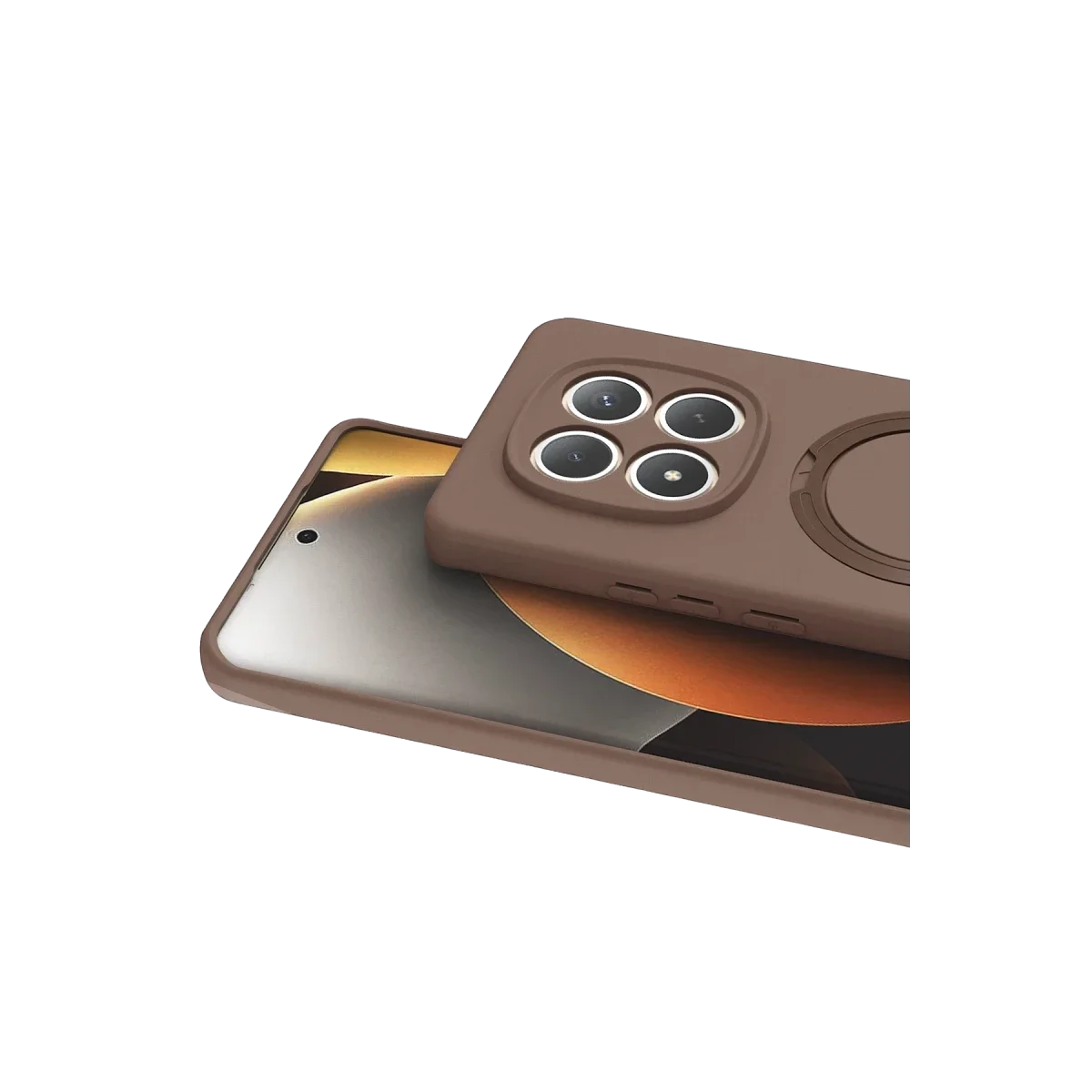 Xiaomi Redmi Note 15 Pro 5G Regal Magsafe Standlı Kapak - Çöl Titanyum görsel 2