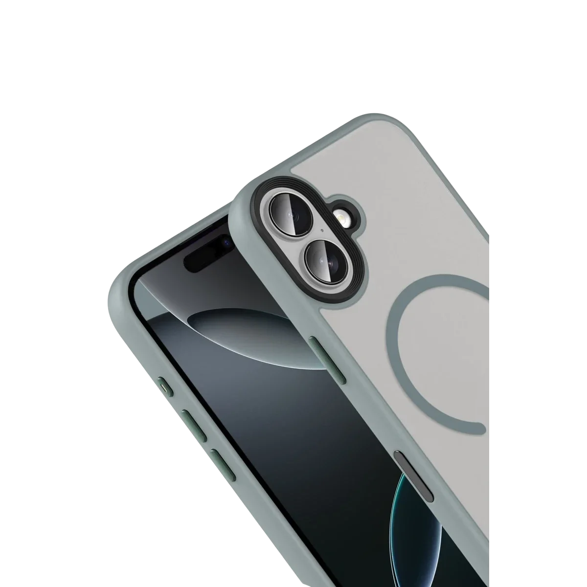 Joko Apple iPhone 17 Megane Magsafe Kapak - Titan Gri görsel 3