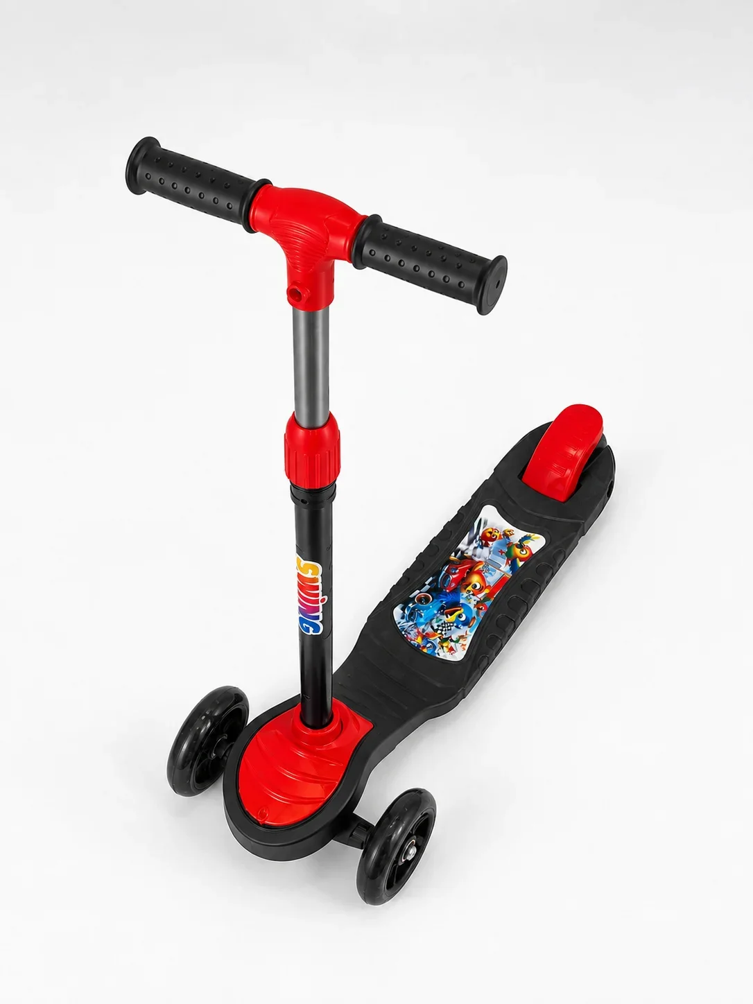 Çocuk Skuteri 3 Tekerlekli Geniş Basma Alanlı Ayarlanabilir Boy Scooter görsel 3