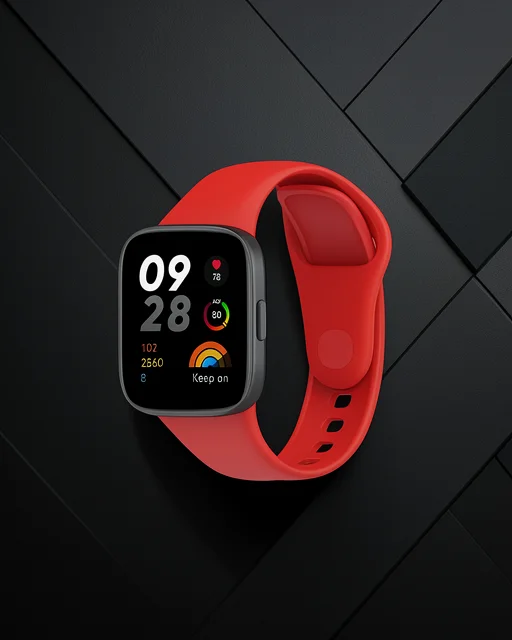Xiaomi Redmi Watch 3 Klasik Kordon (saat Değildir) - Kırmızı