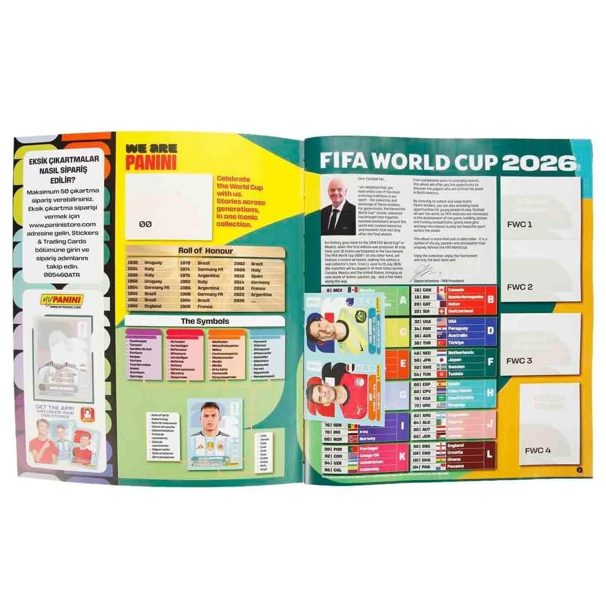 9437 Fifa Wprld Cup 2026 Çıkartma Albümü görsel 4