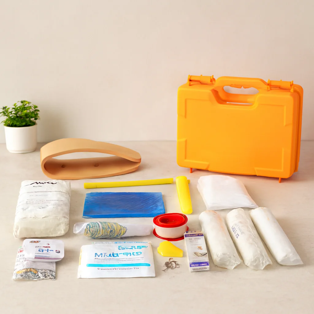 Büyük İlk Yardım Seti (Plastik Çantalı)