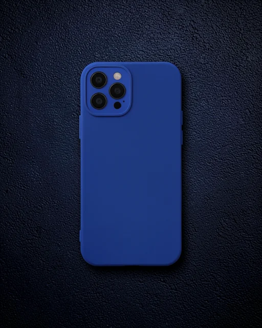 Apple İphone 12 Pro Kılıf Lansman Glass Kapak - Sky Blue