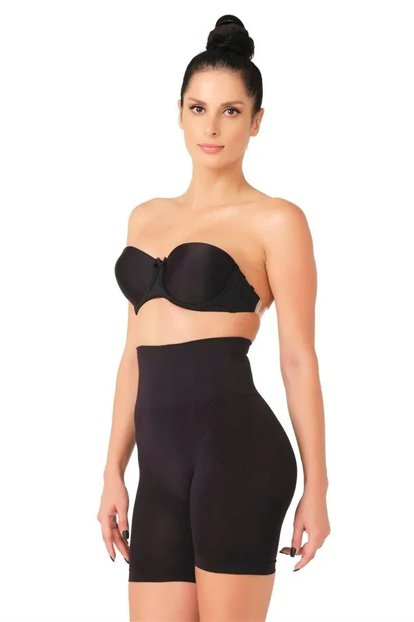 Siyah Düşük Bel Double Pantalon Korse