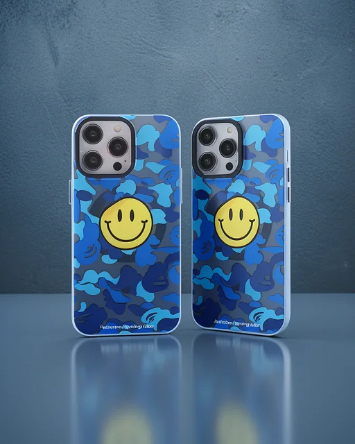 Apple İphone 13 Pro Kılıf Apollo Magneticsafe Desenli Kapak - Apollo Mavi - 1