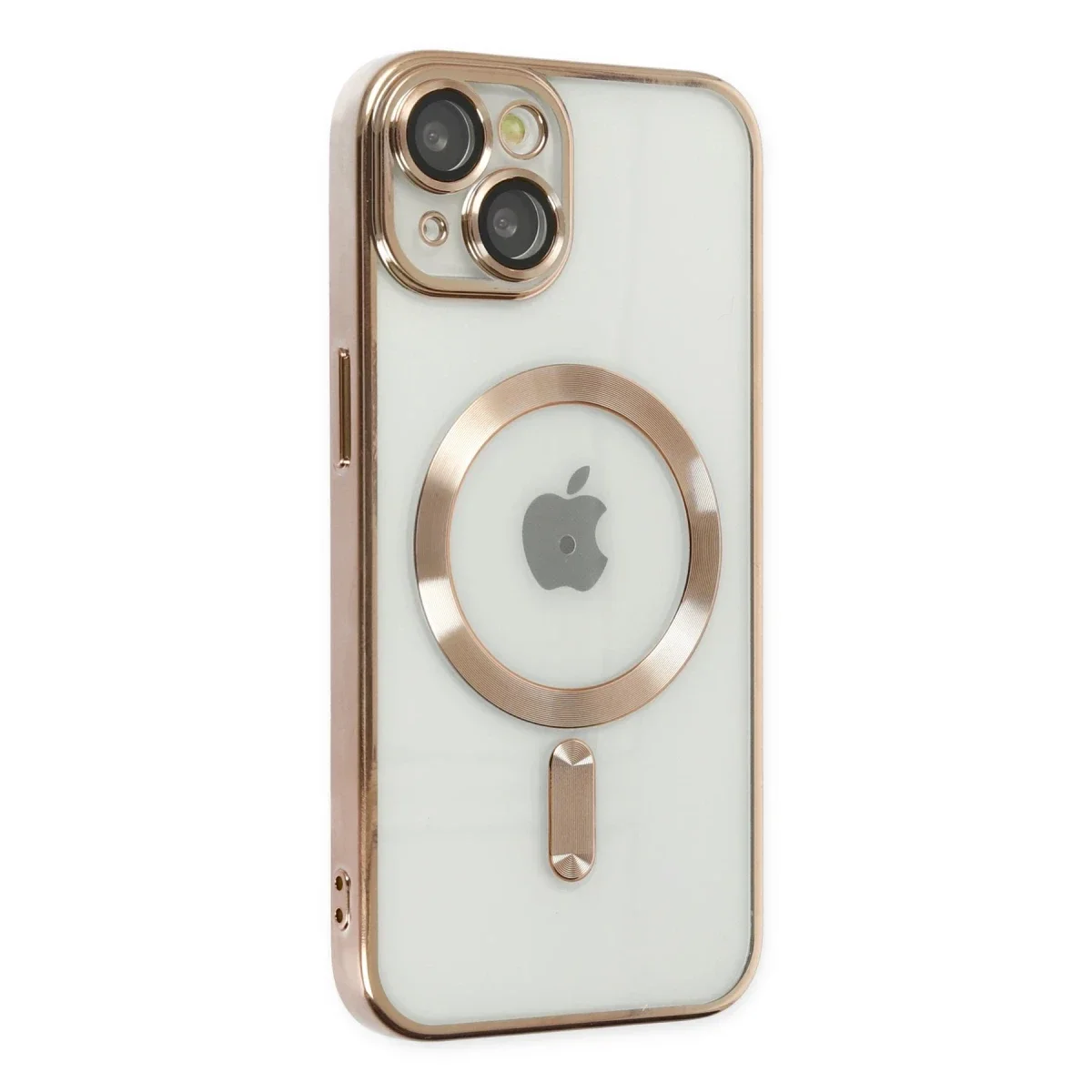 Apple iPhone 14 Plus Kılıf Kross Magneticsafe Kapak - Gold görsel 2