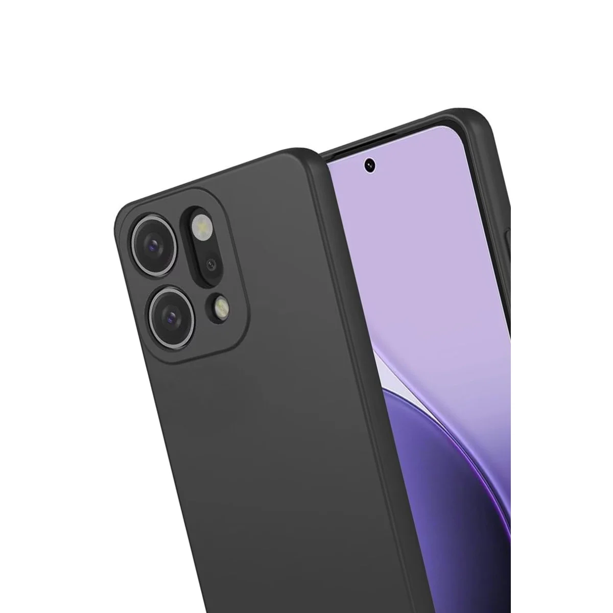 Oppo Reno 14 First Silikon - Siyah görsel 3