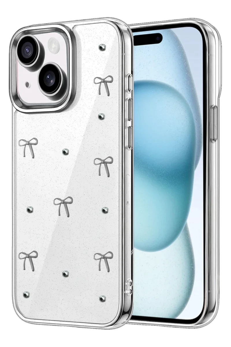 Apple iPhone 14 Fiyonk Desenli Kapak - Desen 5
