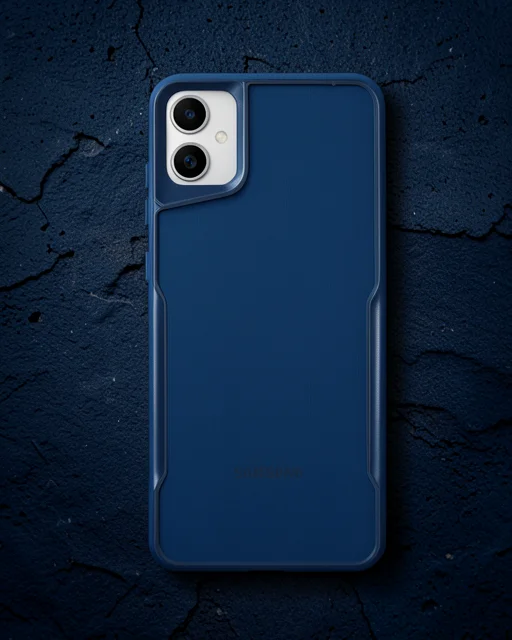 Samsung Galaxy A06 Kılıf Boyi Silikon Kapak - Lacivert