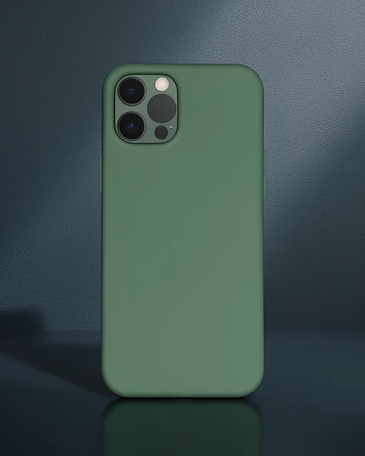 Apple İphone 12 Pro Max Kılıf Pp Ultra İnce Kapak - Yeşil