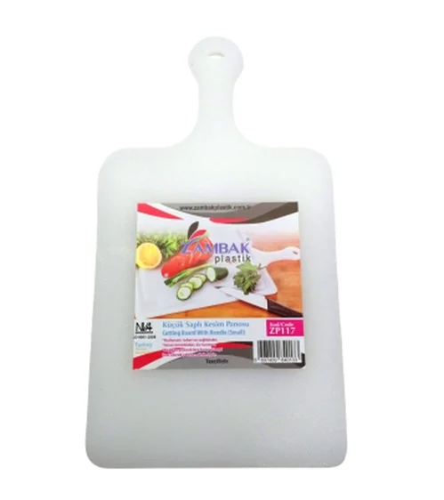 Saplı Küçük Plastik Kesim Panosu