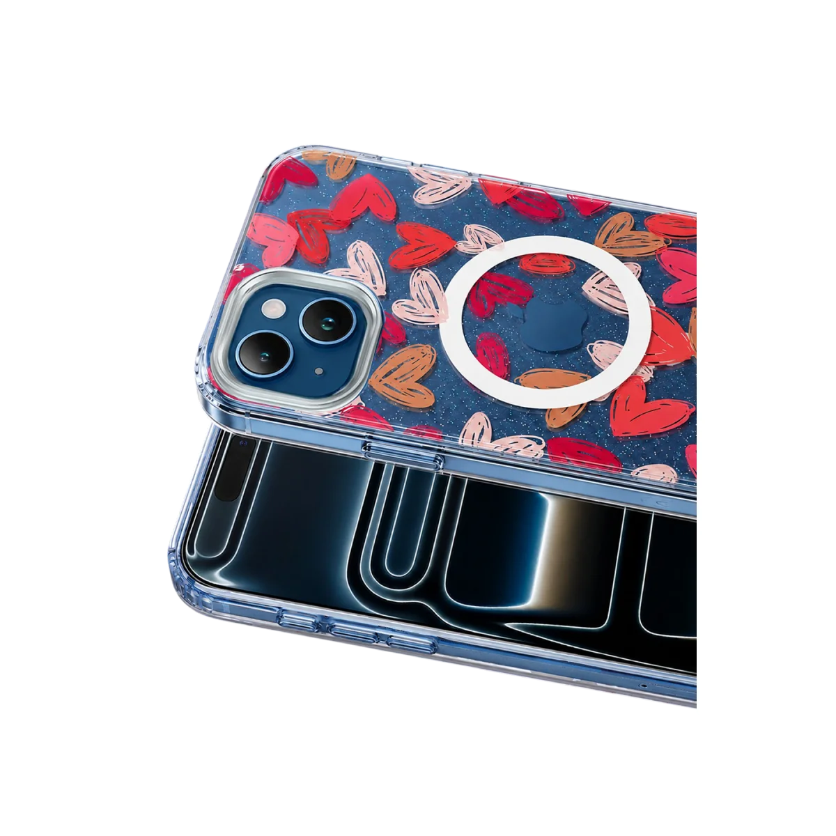 Onegif Apple iPhone 15 Desina Magsafe Kapak - Desen 6 görsel 2