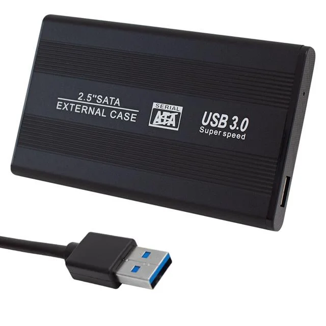 PM-13948 Siyah 2.5’’ USB 3.0 Sata HDD Destekli Taşınabilir Harddisk Kutusu