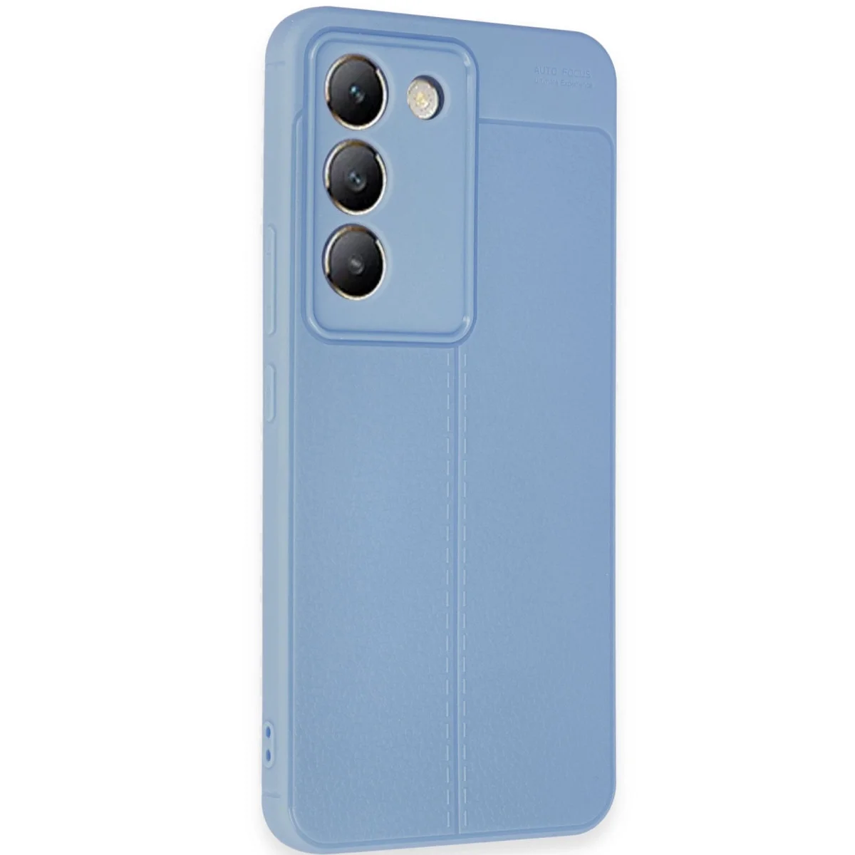 Vivo V30 Lite 4g Kılıf Auto Focus Kapak - Mavi görsel 2