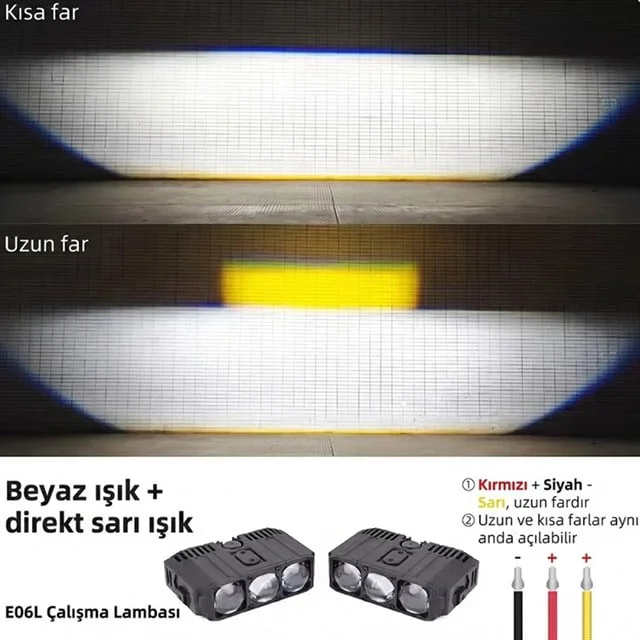 PM-37848 12v Off-Road ve Motosi̇klet LED Aydinlatma görsel 2