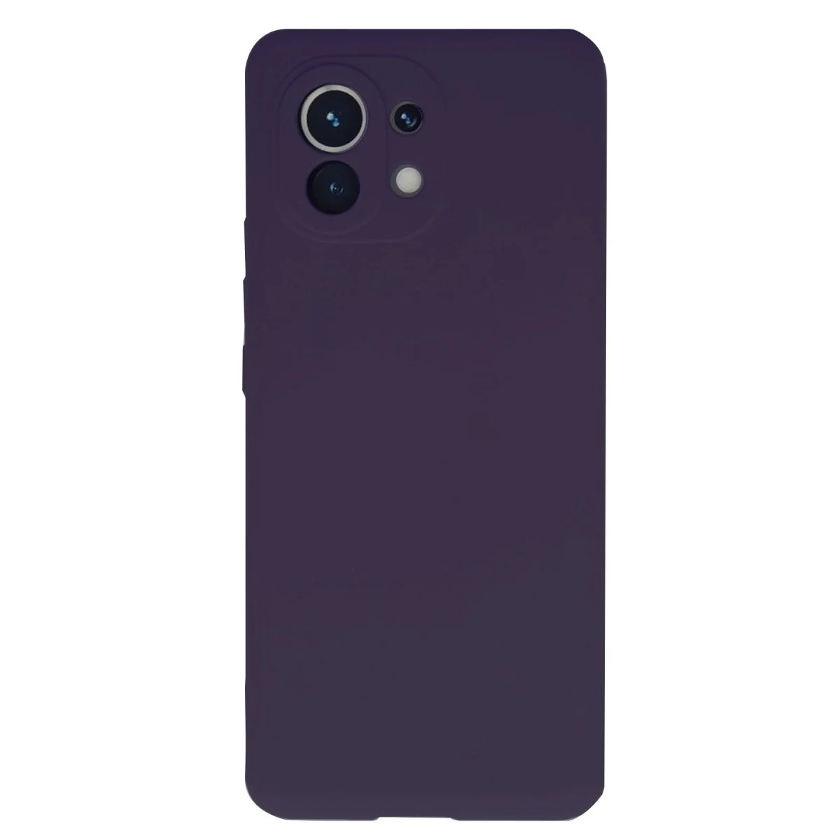Xiaomi Mi 11 Kılıf Nano İçi Kadife Silikon - Mor