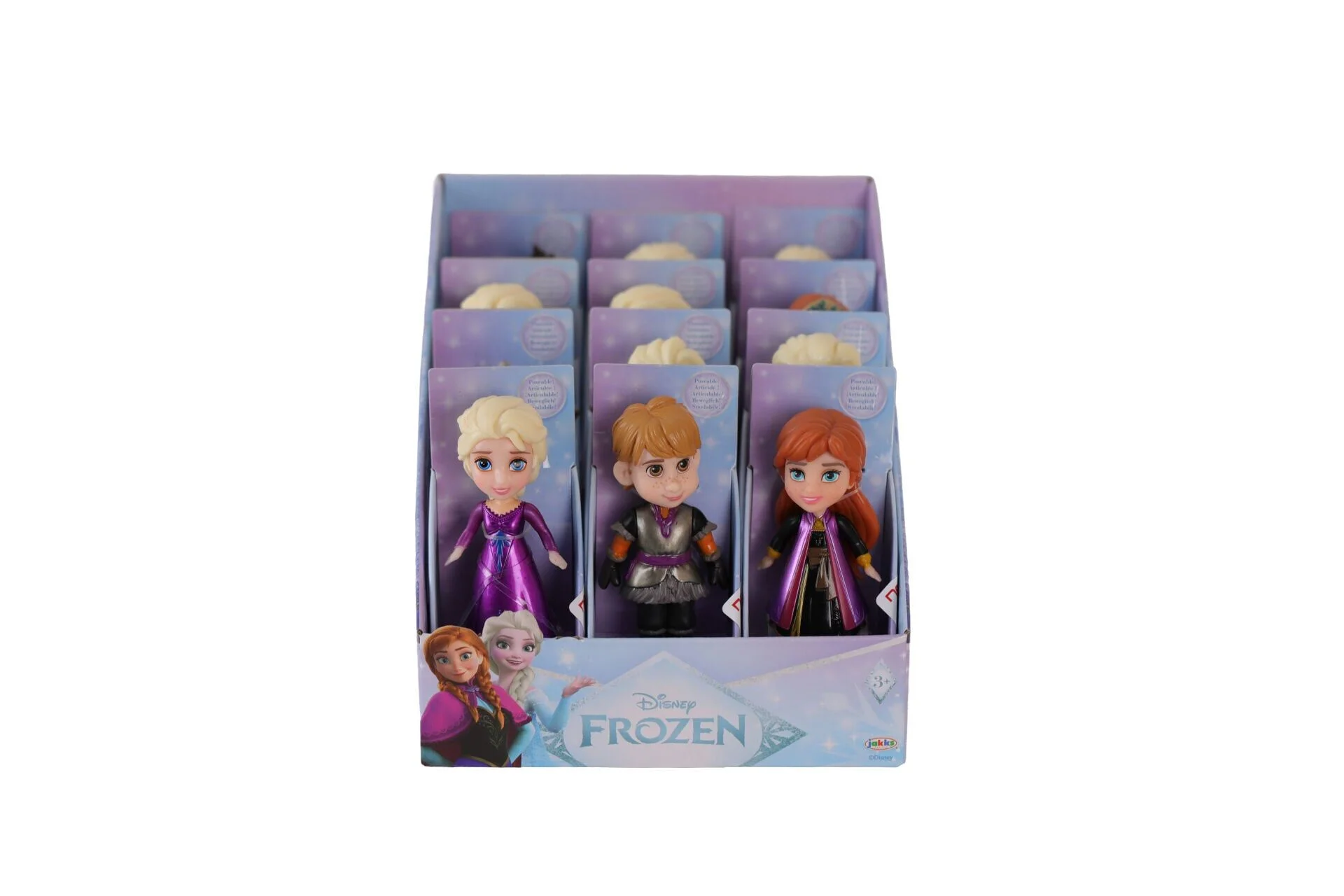 JK DP24039 Frozen Mini Bebekler Display görsel 8
