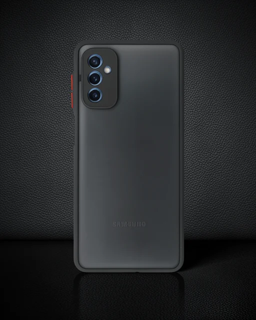Samsung Galaxy M52 5g Kılıf Montreal Silikon Kapak - Siyah