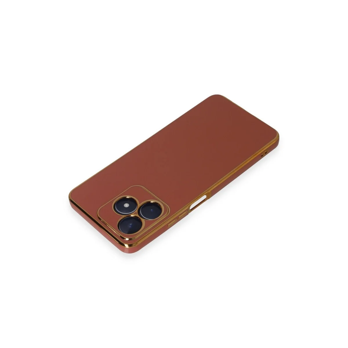 Realme C53 Kılıf Volet Silikon - Kırmızı görsel 3