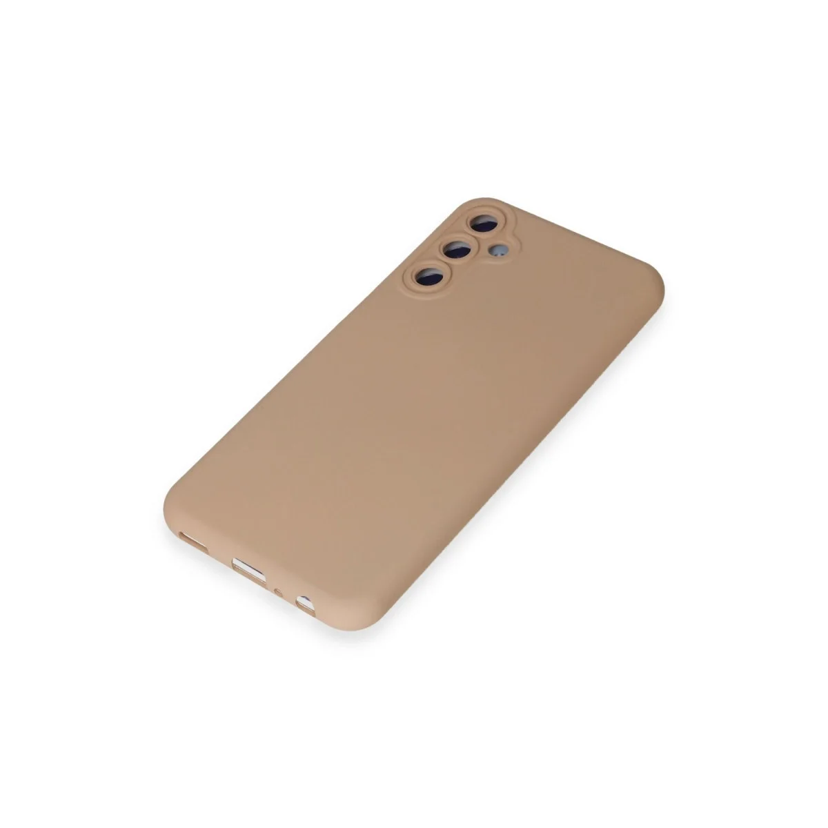 Samsung Galaxy M34 5g Kılıf Nano İçi Kadife Silikon - Pudra görsel 4