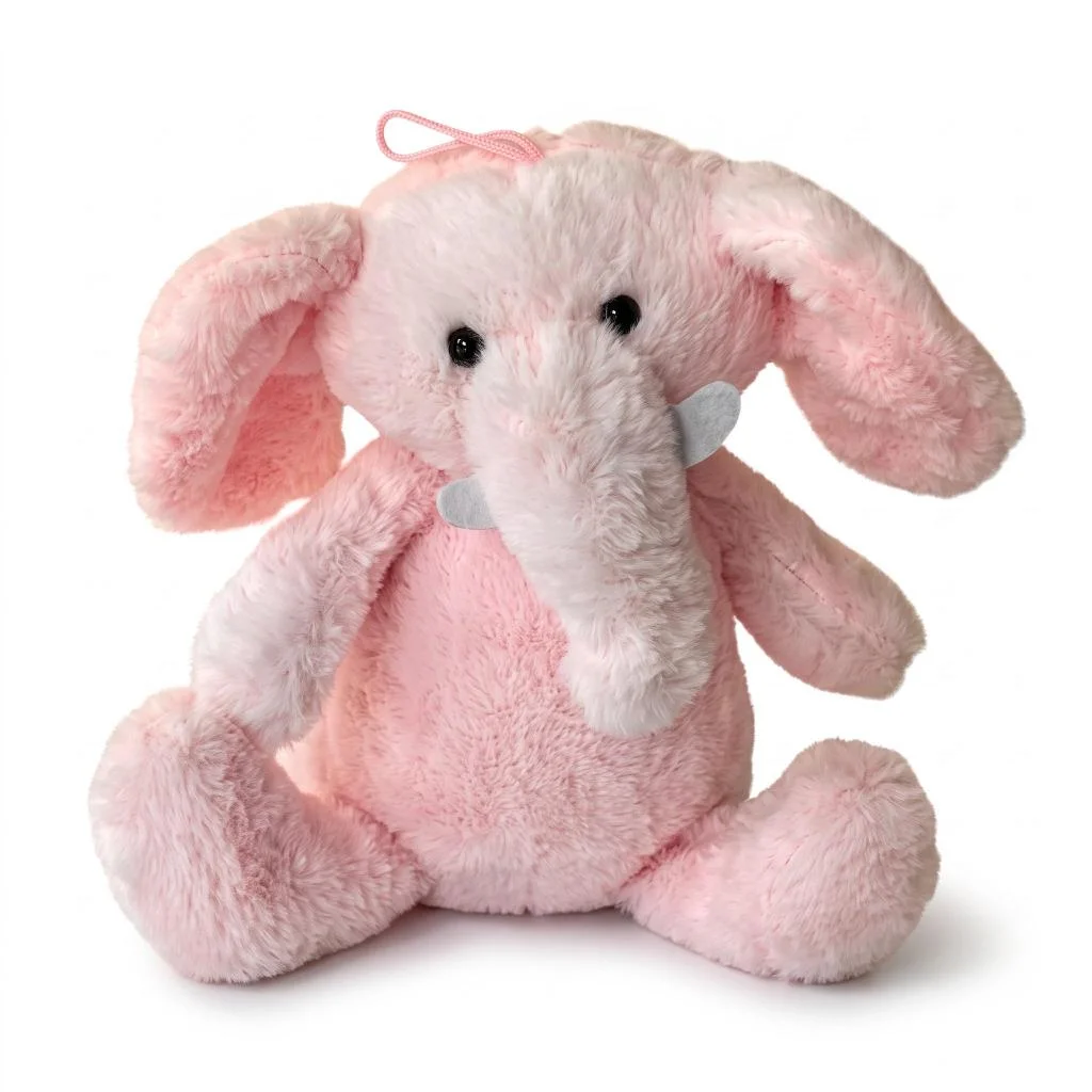 PL62348 40 Cm Oturan Fil Oyuncak Peluş görsel 2