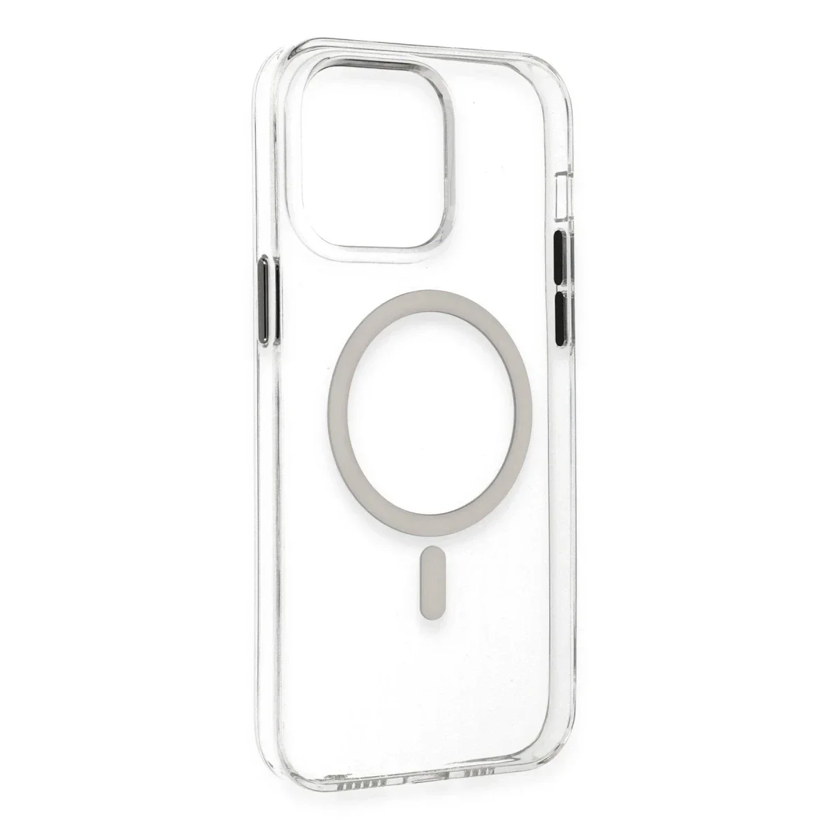 Apple iPhone 14 Pro Max Kılıf Tron Şeffaf Magsafe Kapak - Şeffaf görsel 2