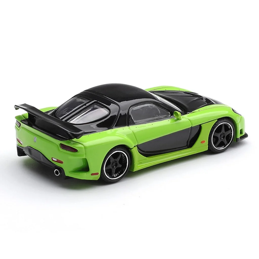 1/64 Mazda RX-7 VeilSide Fortune7 Green görsel 2