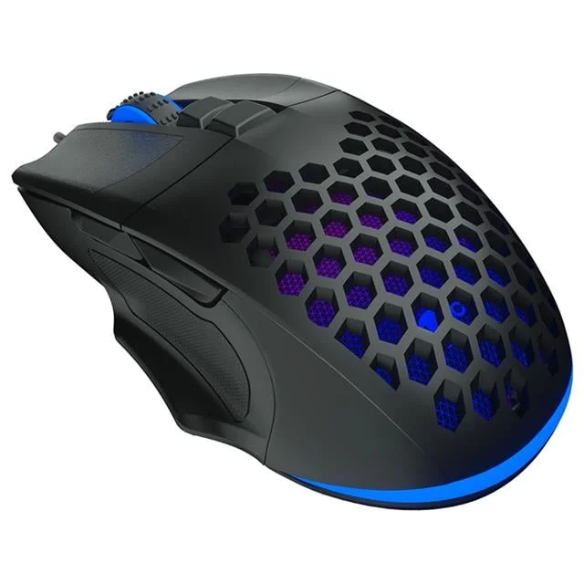 Lenovo Lecoo MS107 3200 DPI 7 Tuşlu Kablolu RGB Led Aydınlatmalı Gang Oyuncu Mouse görsel 2