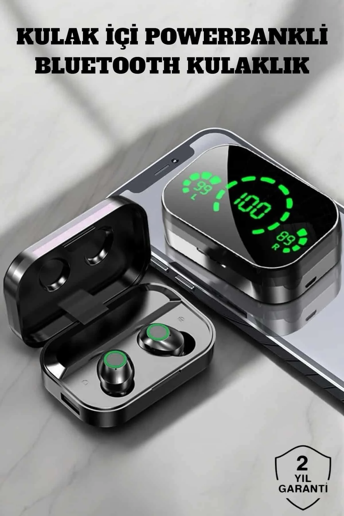 Bluetooth Kulaklık krofonlu Dokunmatik Kontrol ANC Özelliği
