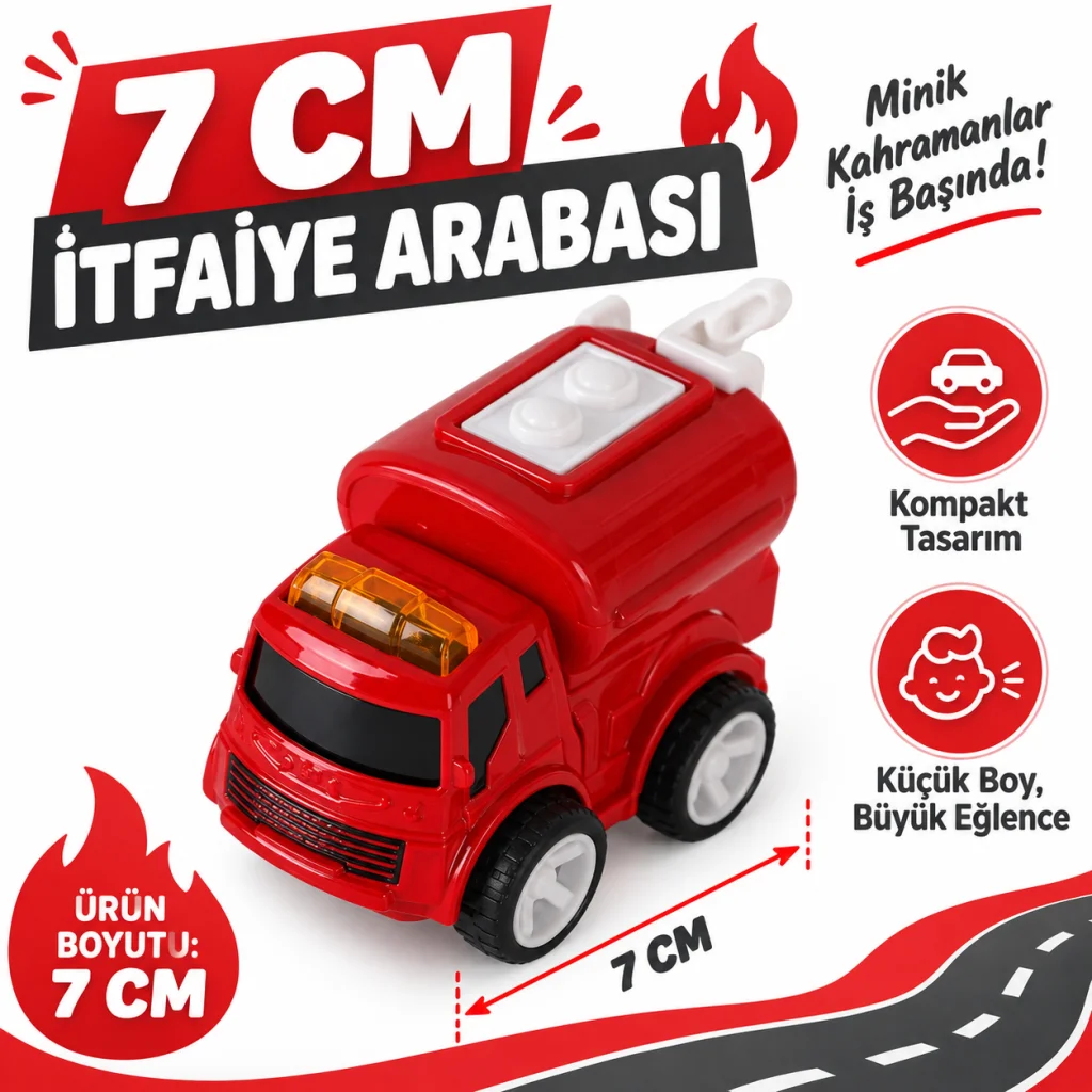CA-4 Küçük Boy İtfaiye Araçları (adet Fiyatıdır) görsel 2