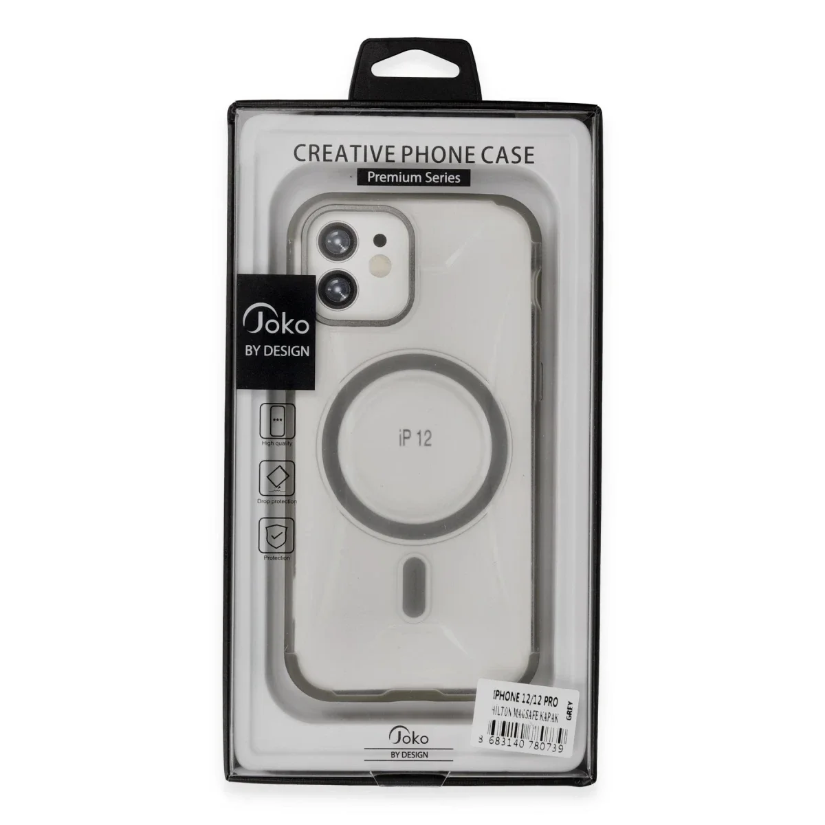 Joko Apple iPhone 12 Hilton Magsafe Kapak - Derin Mor görsel 4