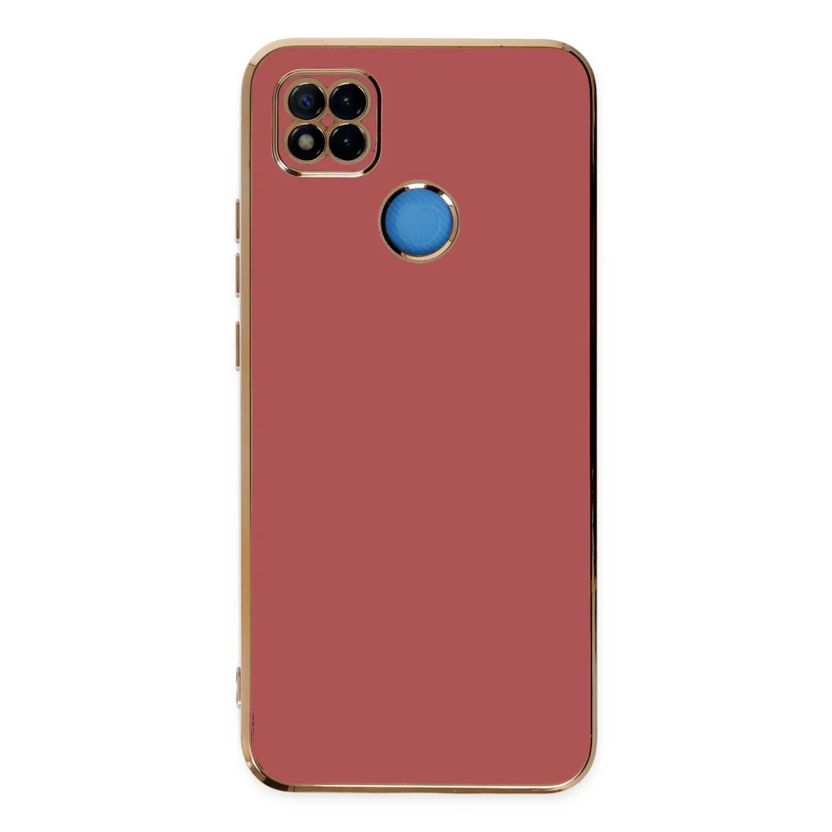 Xiaomi Redmi 9c Kılıf Volet Silikon - Kırmızı görsel 2