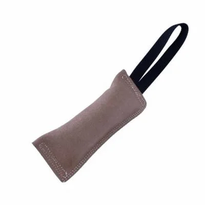 Deri Eğitim Köpek Isırma Yastığı Bej 6x25 Cm