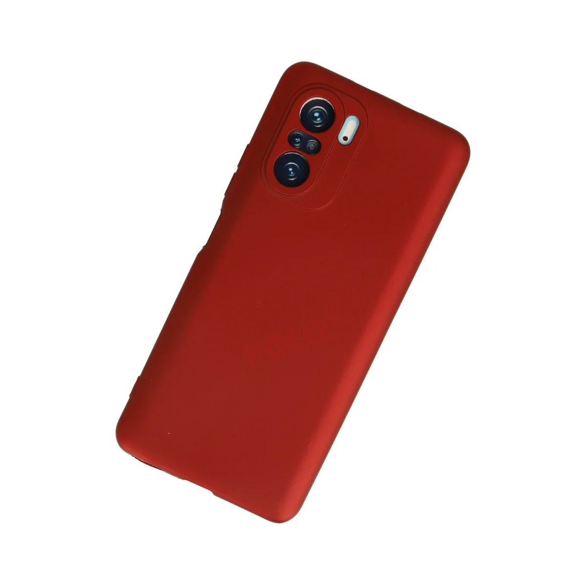 Xiaomi Poco F3 Kılıf First Silikon - Kırmızı görsel 3