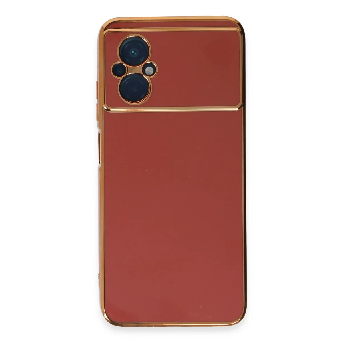 Xiaomi Poco M5 Kılıf Volet Silikon - Kırmızı görsel 2