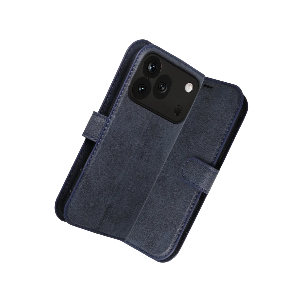 Huawei Honor 600 Pro Trend S Plus Kapaklı Kılıf - Lacivert görsel 3