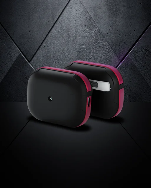 Apple Airpods Pro 2 (2.nesil) Mo-a8 Armor Kılıf - Kırmızı