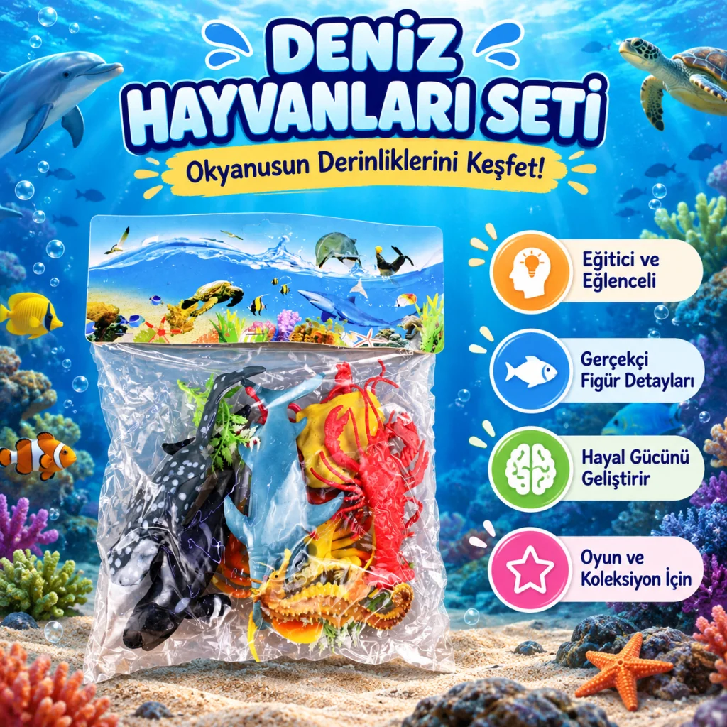 KZL-121-10 Denız Hayvanları 48