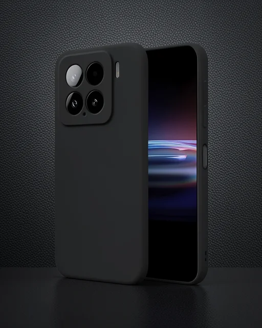 Xiaomi Mi 15 Kılıf Nano İçi Kadife Silikon - Siyah