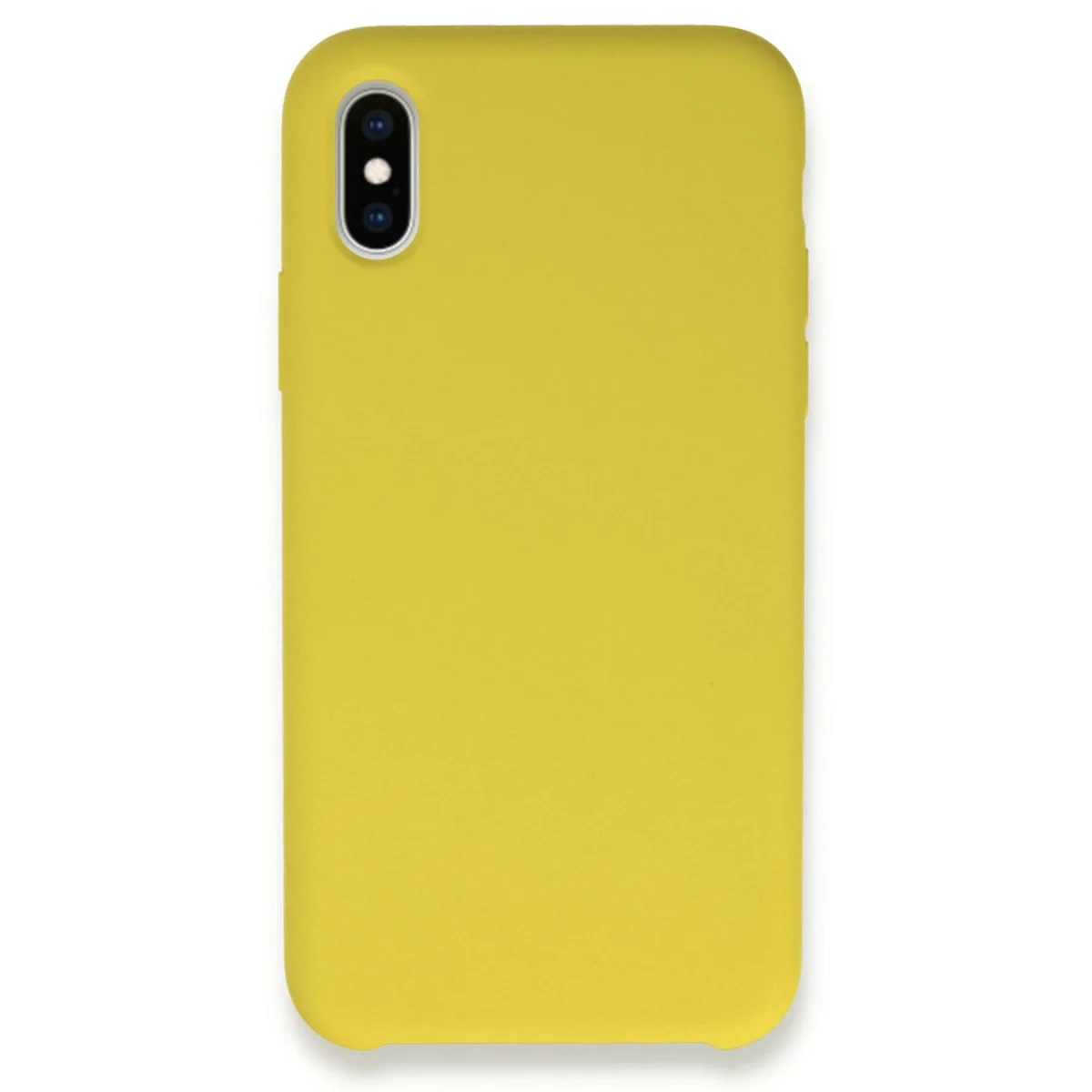 Apple İphone Xs Max Kılıf Lansman Legant Silikon - Sarı