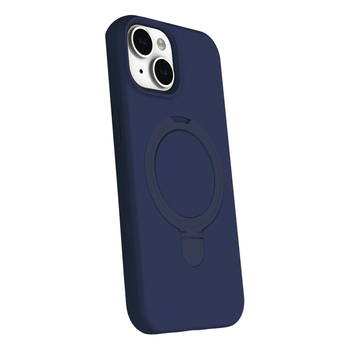 Apple İphone 14 Regal Magsafe Standlı Kapak - Lacivert görsel 2
