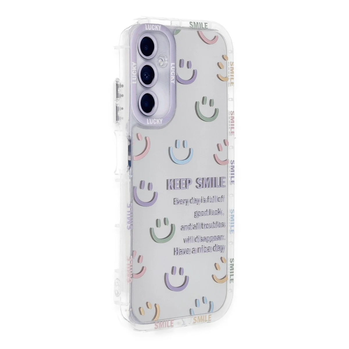 Samsung Galaxy A05s Kılıf Reflexion Desenli Kapak - Desen 2
