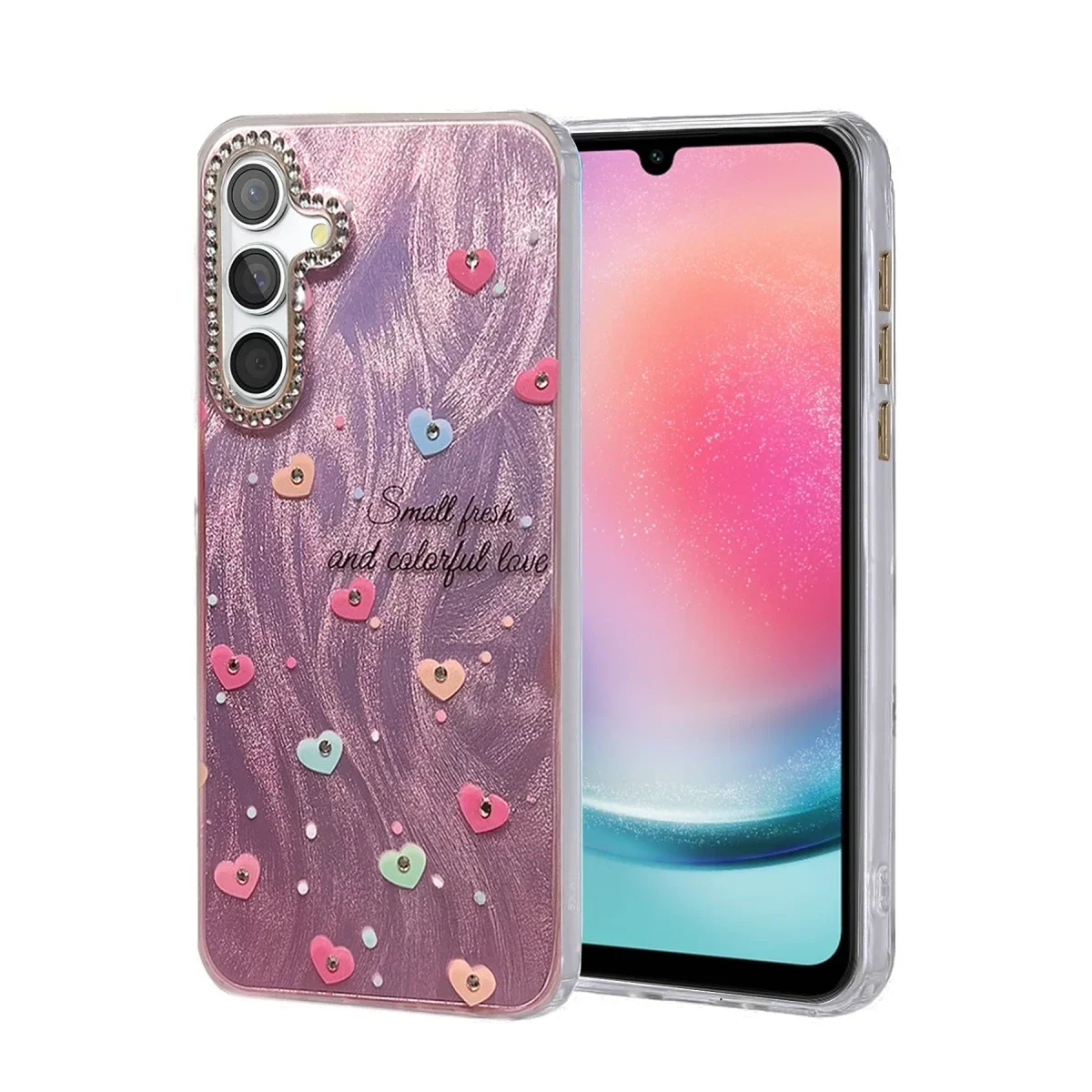 Samsung Galaxy A24 4G Kılıf Blade Aynalı Desenli Kapak - Desen 8 görsel 3