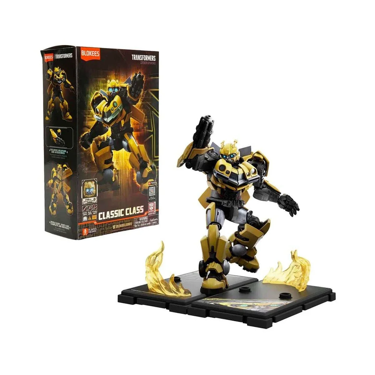 71142 Sun-blo-figür Transformers Classıc Class 02 Bumblebee Trns